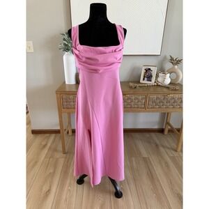 ASOS Design Women's Beautiful Pink Dress Perfect for Valentine's Size 14
